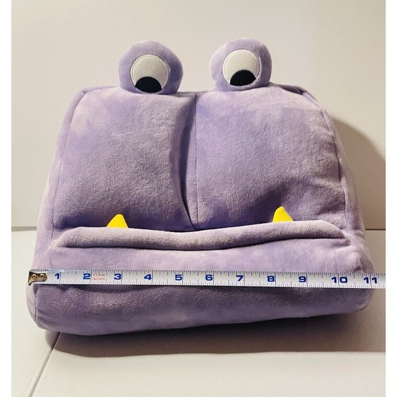 The Book Monster Plush Purple Book Tablet Holder Collective Goods - Picture 4 of 7